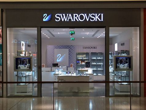Swarovski shop in the Mall of Cyprus