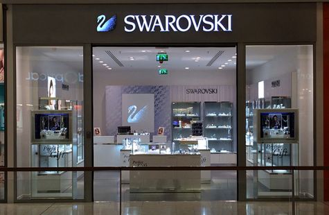 Swarovski shop in the Mall of Cyprus